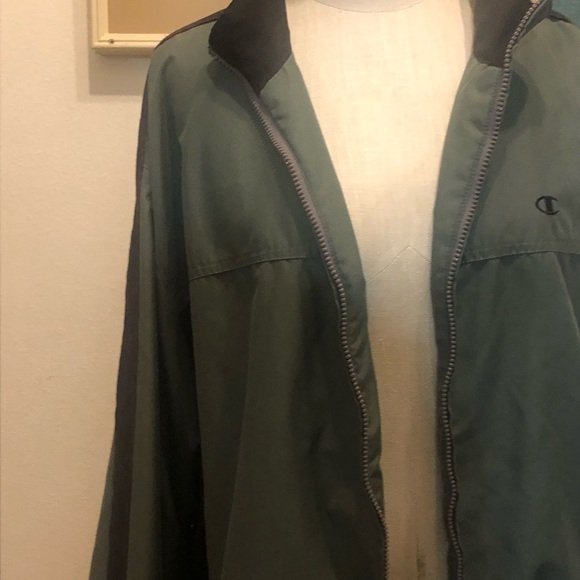Vintage Champion Windbreaker Jacket Large - Picture 2 of 10